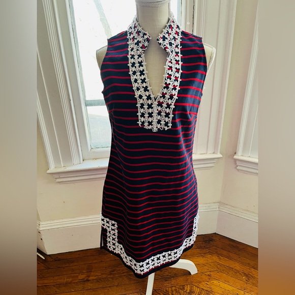 Sail to Sable Dresses & Skirts - STS Sail to Sable Navy and Red Dress